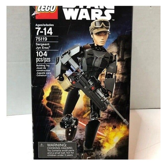 Star Wars Lego 75119 Sergeant Jyn Erso Buildable Figure Disney 104 Pieces NEW! - Picture 1 of 5